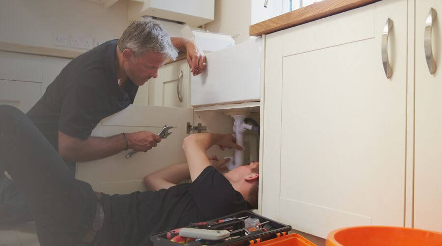 Professional burst pipe repair services in Panama, IA